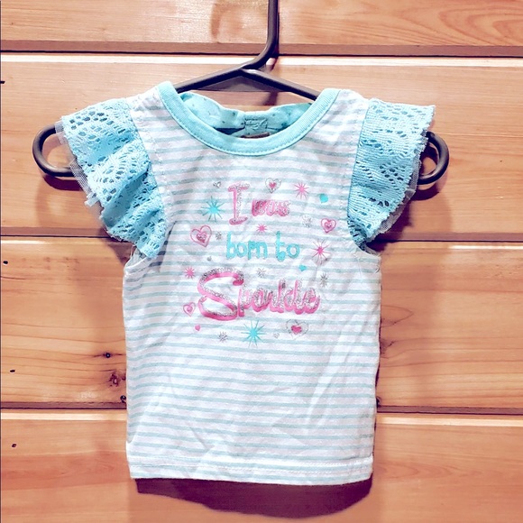Ruffle Sleeve Shirt - Picture 1 of 2